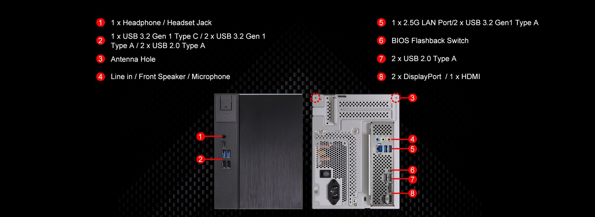 PC Gaming Mini Barebone Asrock Deskmeet X600