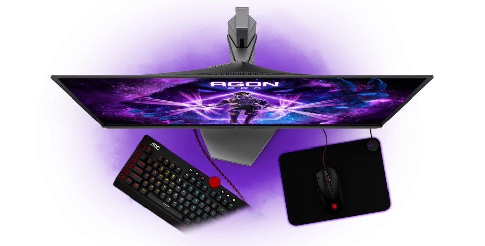 Màn Hình AOC AGON Pro AG276QZD2 26.5 inch/QHD/QD-OLED/240Hz/0.03ms