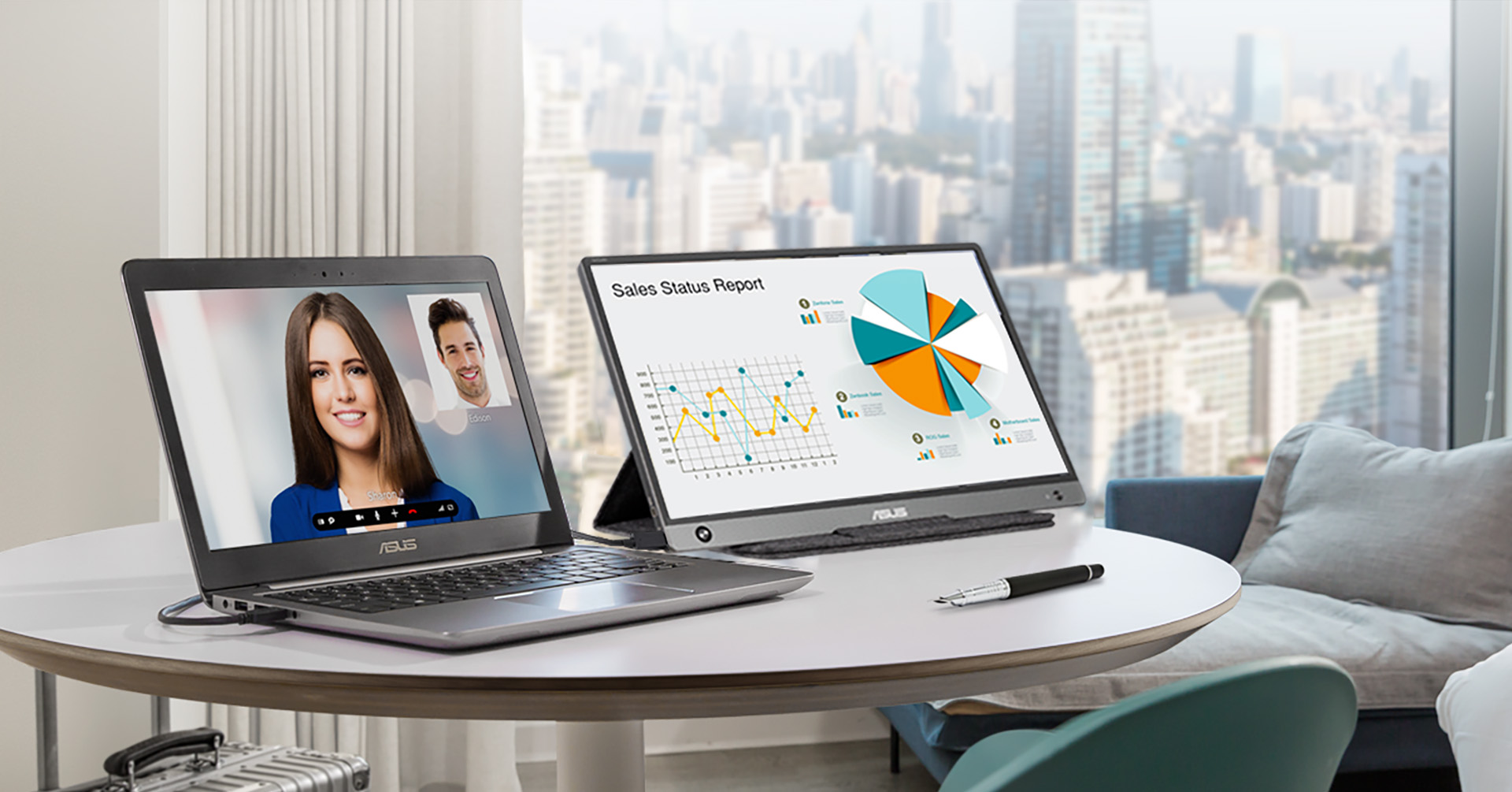 Màn Hình di động ASUS Zenscreen MB16AH 15.6 inch FHD IPS 60HZ