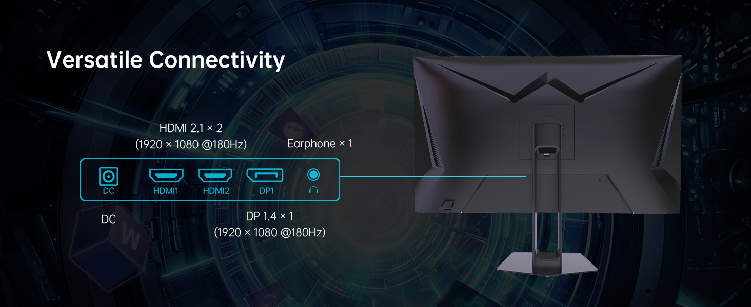 Màn Hình Gaming KTC H27F22 27 Inch FHD Fast IPS 180Hz 1ms