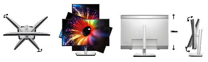 Màn Hình Dell Ultrasharp U2724D 27 Inch QHD IPS 120Hz 5ms USB-C