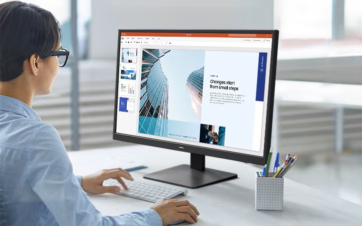 Màn Hình Samsung LS22D310EAEXXV 22 inch FHD VA 75Hz 5ms