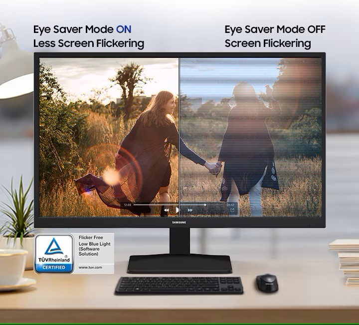 Màn Hình Samsung LS24D310EAEXXV 24 inch FHD VA 75Hz 5ms