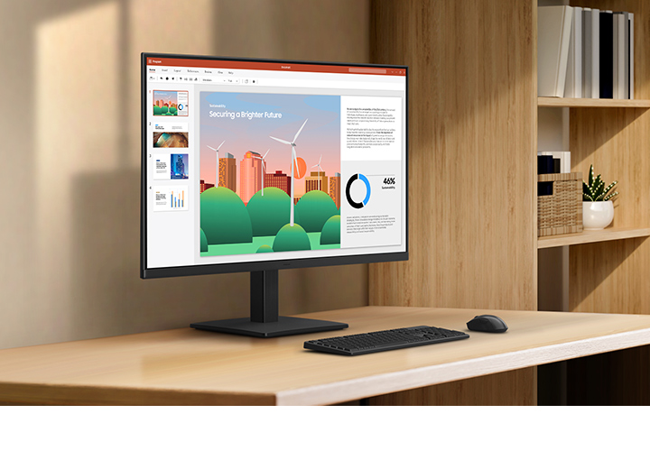 Màn Hình Samsung LS22D300GAEXXV 22 inch FHD IPS 100Hz