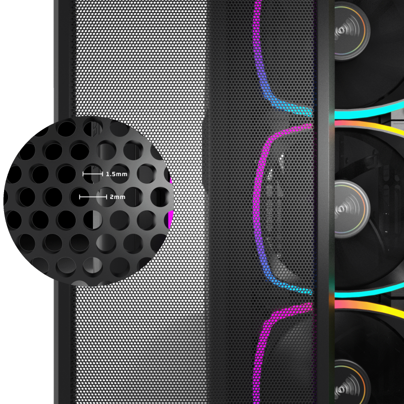 Vỏ Case Máy Tính Montech SKY TWO GX Black 