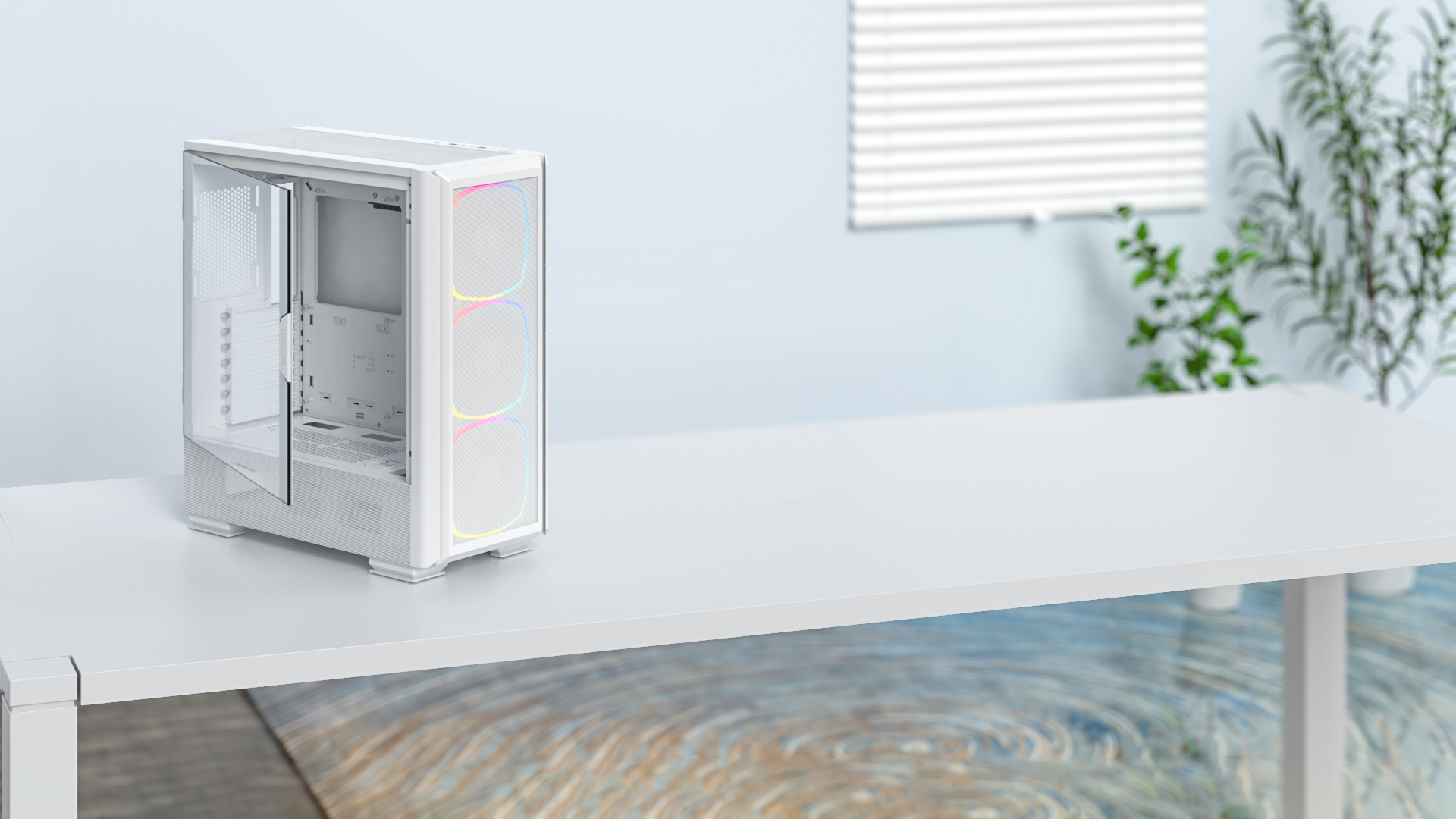 Vỏ Case Máy Tính Montech SKY TWO GX White