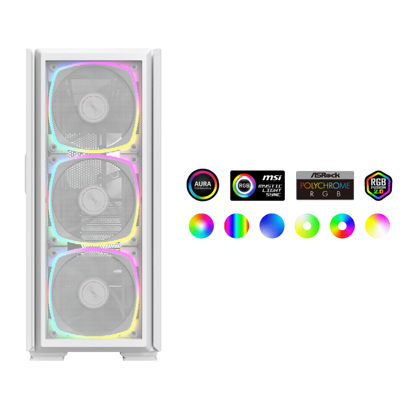 Vỏ Case Máy Tính Montech SKY TWO GX White