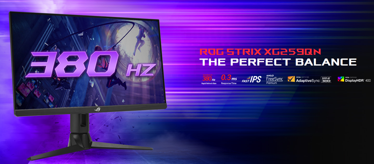 Màn Hình Gaming Asus ROG Strix XG259QN 25 inch FHD IPS 380Hz