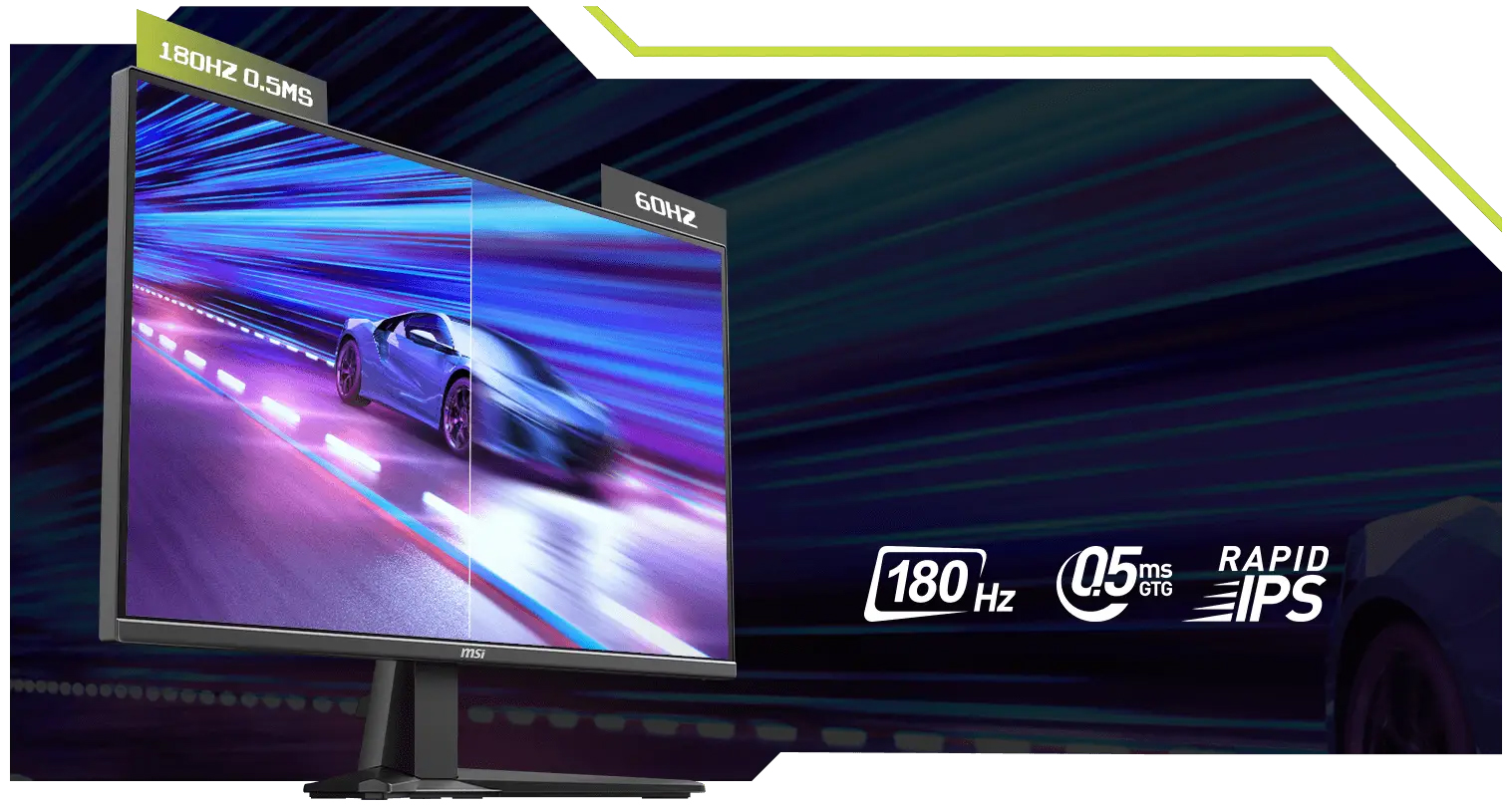 Màn Hình Gaming MSI MAG 275QF 27 Inch IPS 2K WQHD 180Hz 0.5ms