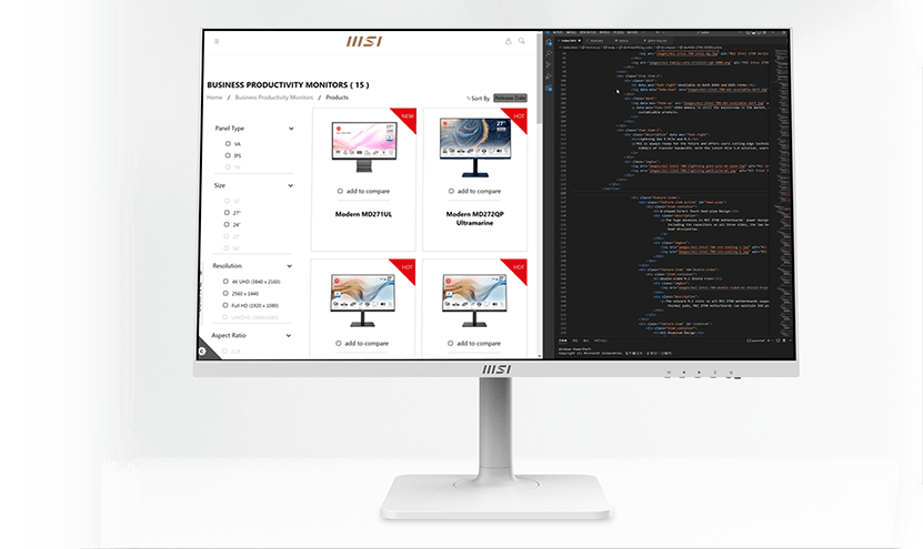 Màn Hình MSI Modern MD272QXPW 27 inch WQHD IPS 100Hz