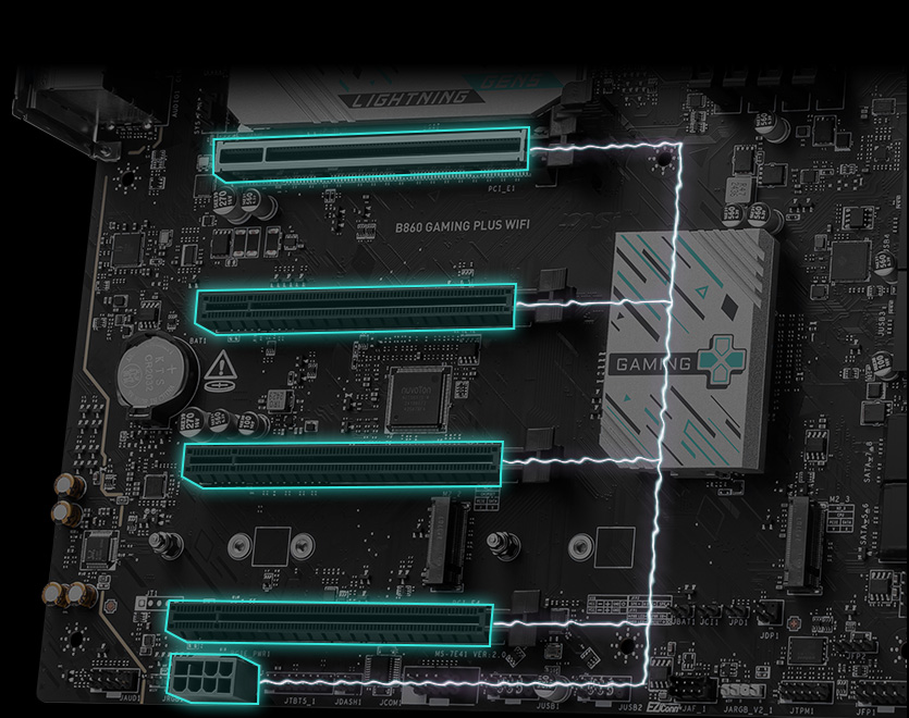 Bo mạch chủ MSI B860 GAMING PLUS WIFI