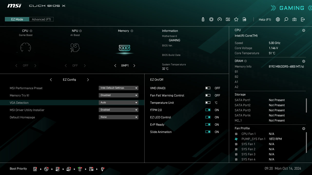 Bo mạch chủ MSI B860M GAMING PLUS WIFI