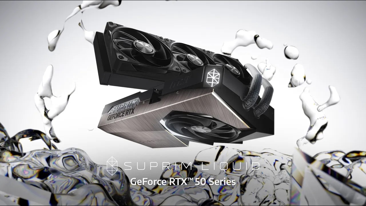 Card Màn Hình MSI GeForce RTX 5080 16GB SUPRIM LIQUID SOC