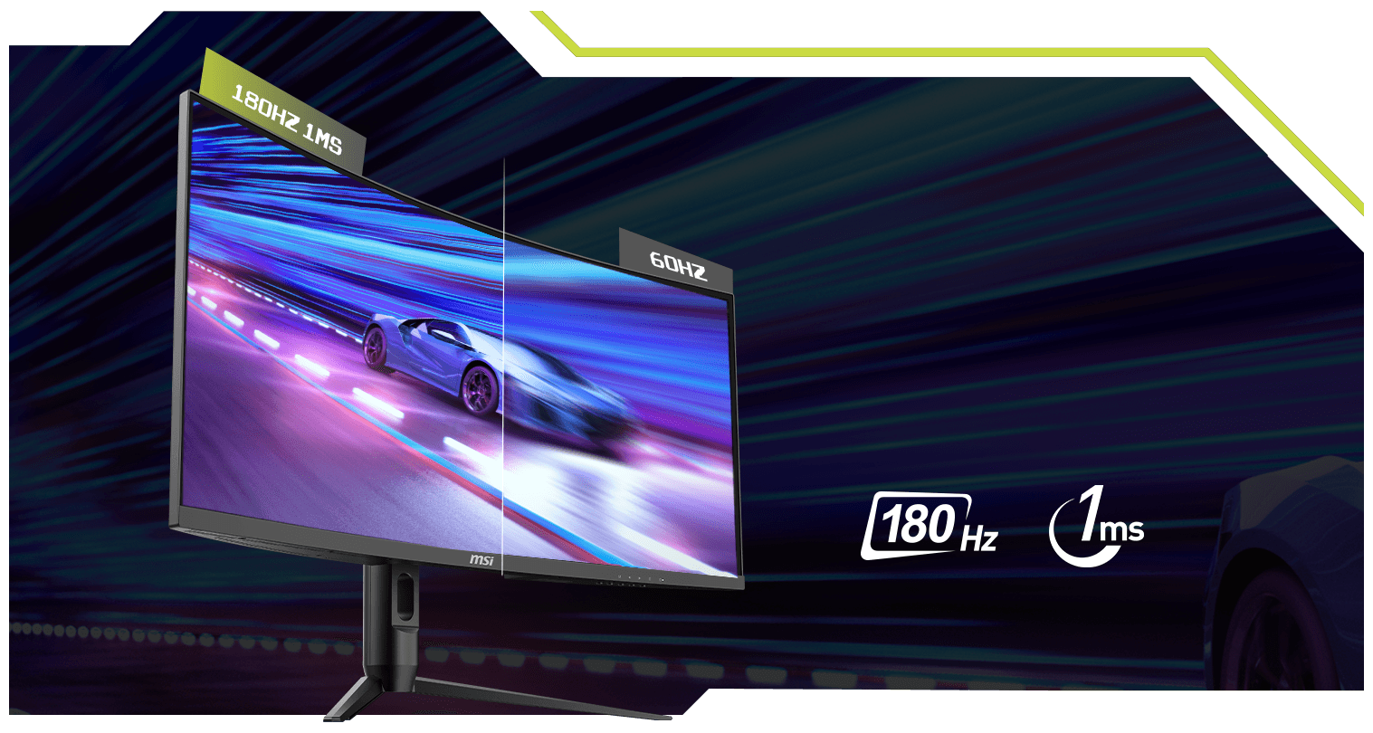 Màn Hình Gaming MSI MAG 342CQR E2 34 Inch Ultra WQHD VA 180Hz 1ms Chuyên Game