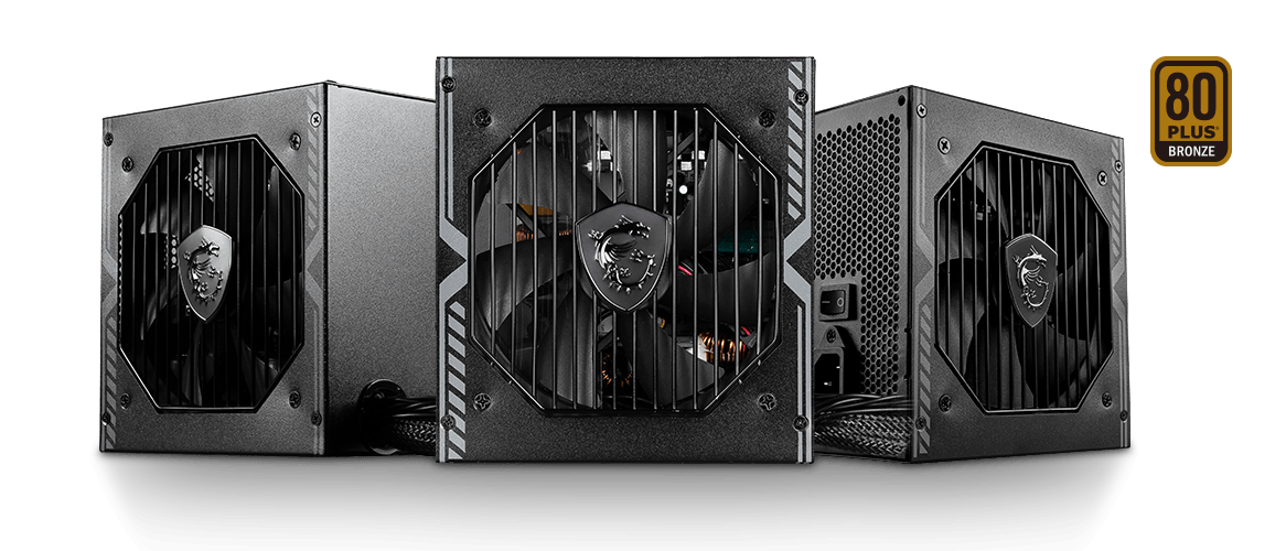 Nguồn máy tính MSI MAG A650BN 650W 80 Plus Bronze