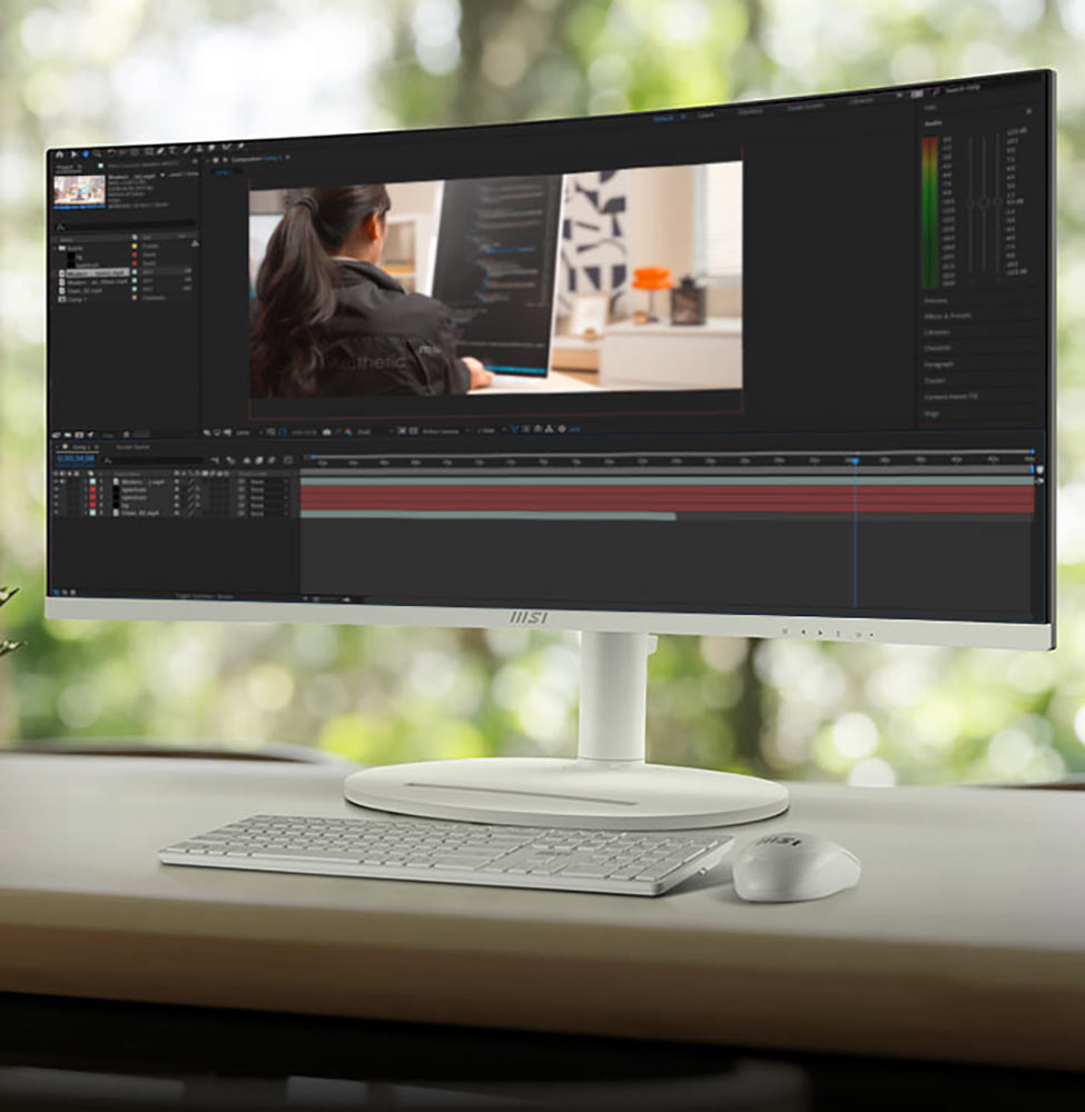 Màn Hình MSI Modern MD342CQPW 34 Inch UWQHD VA 120Hz