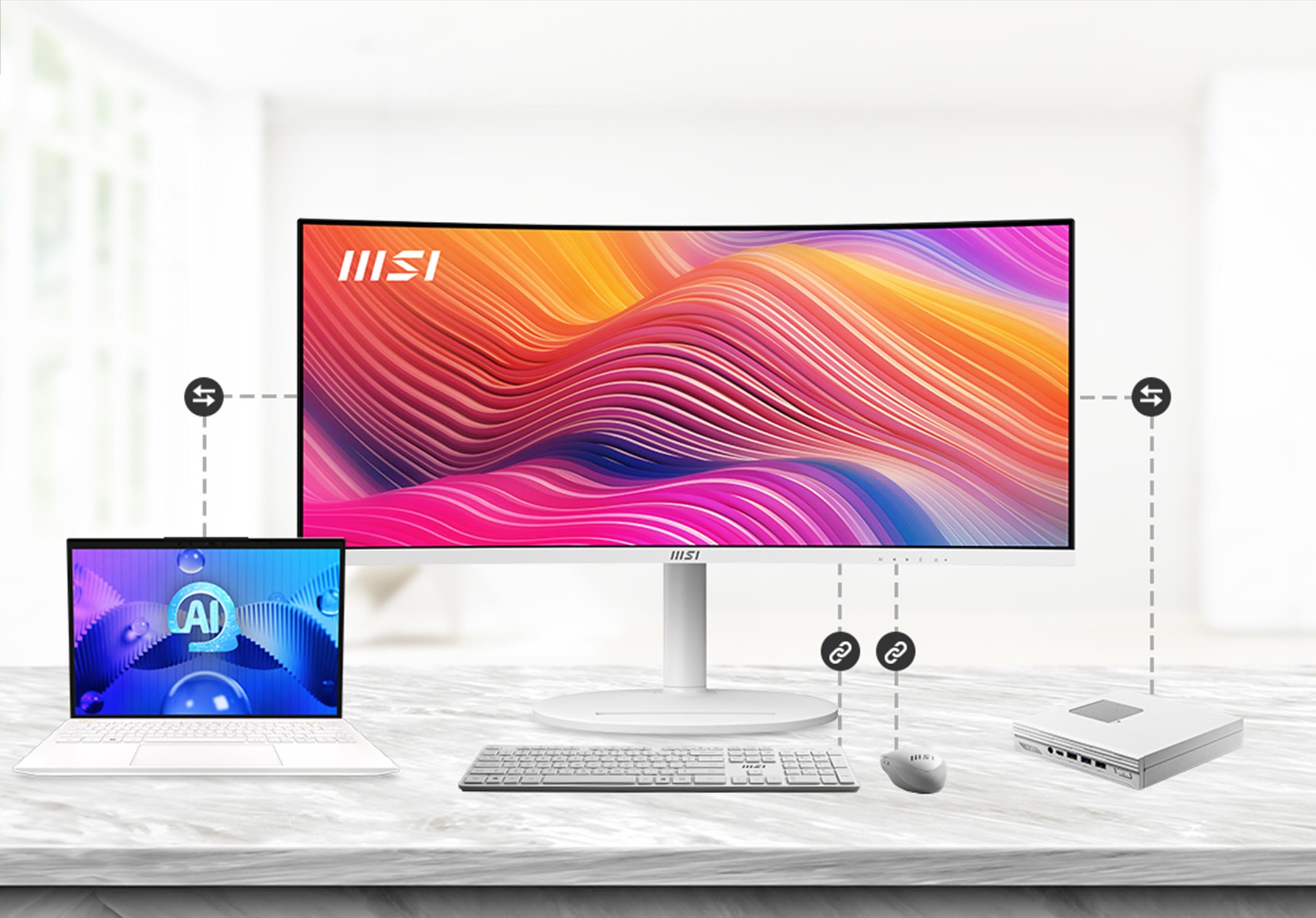 Màn Hình MSI Modern MD342CQPW 34 Inch UWQHD VA 120Hz