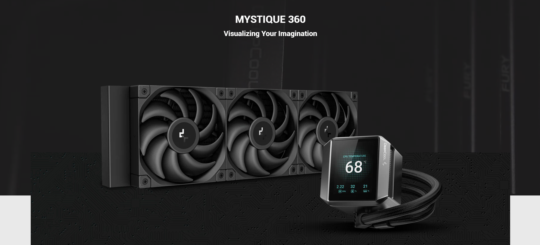Tản Nhiệt Nước Deepcool MYSTIQUE 360 Black