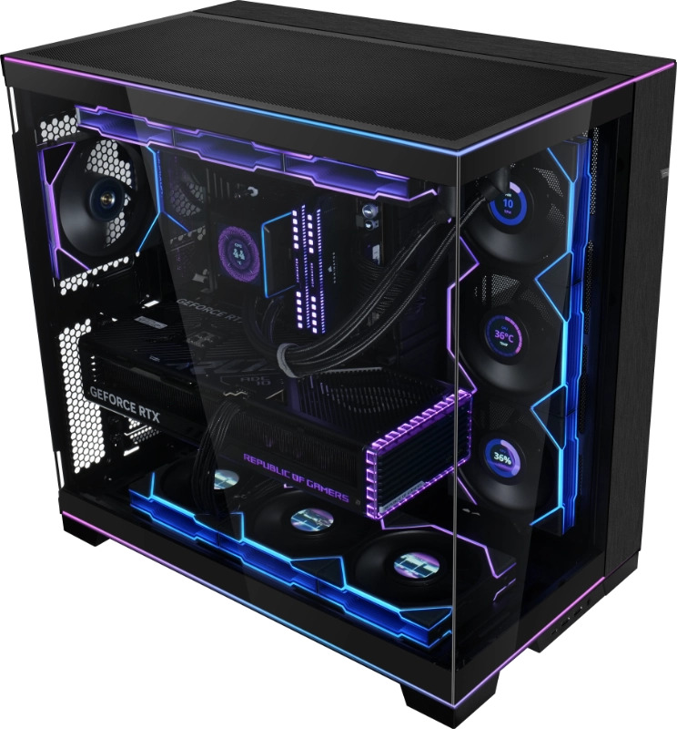 Bộ 3 Fan CASE LIAN-LI UNI FAN TL LCD 120 TRIPLE PACK