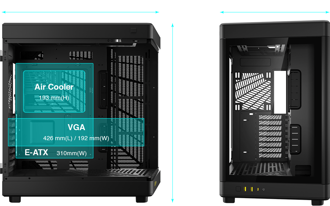 Vỏ Máy Tính Case Gamdias NESO P1 B