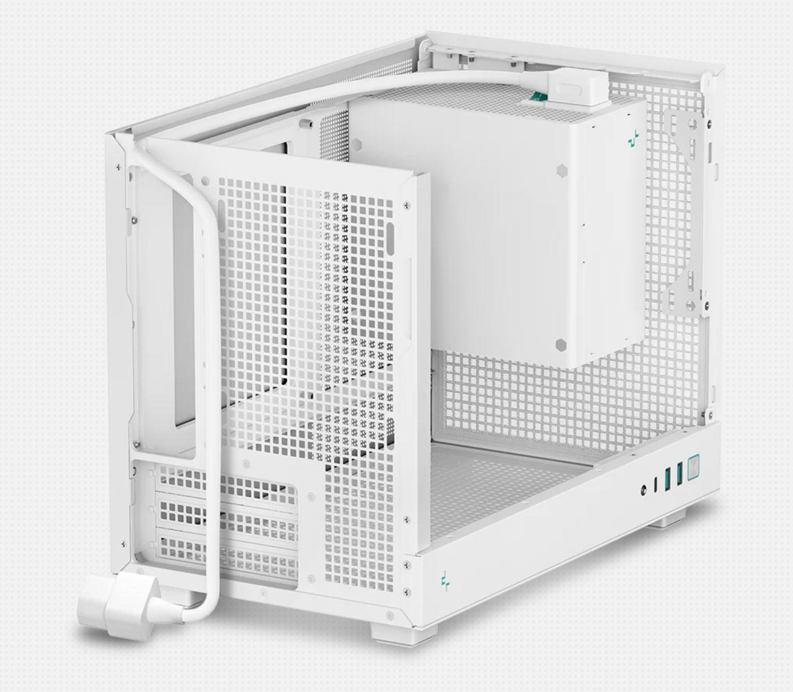 Vỏ Case Máy Tính Deepcool CH160 iTX White