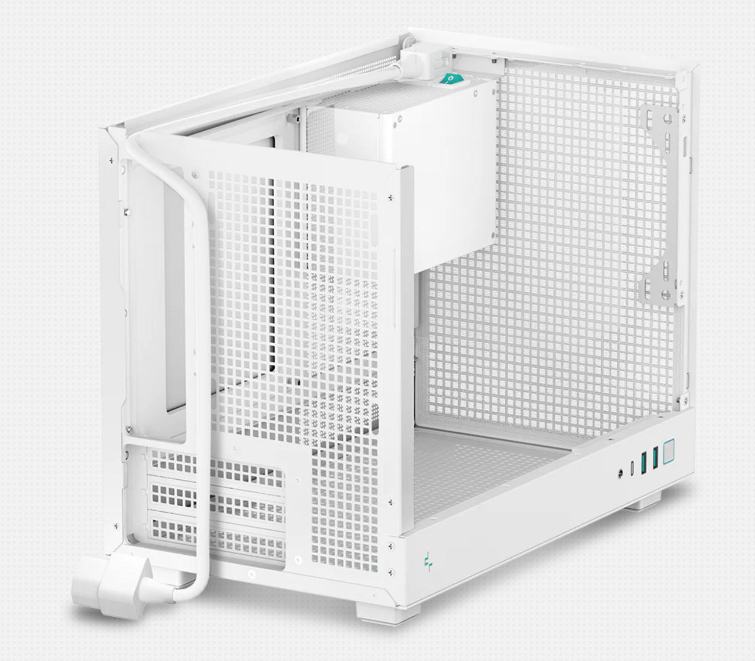 Vỏ Case Máy Tính Deepcool CH160 iTX White