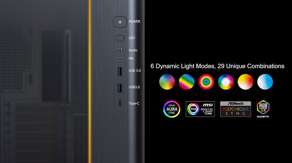 Vỏ case máy tính Montech King 95 Pro Black