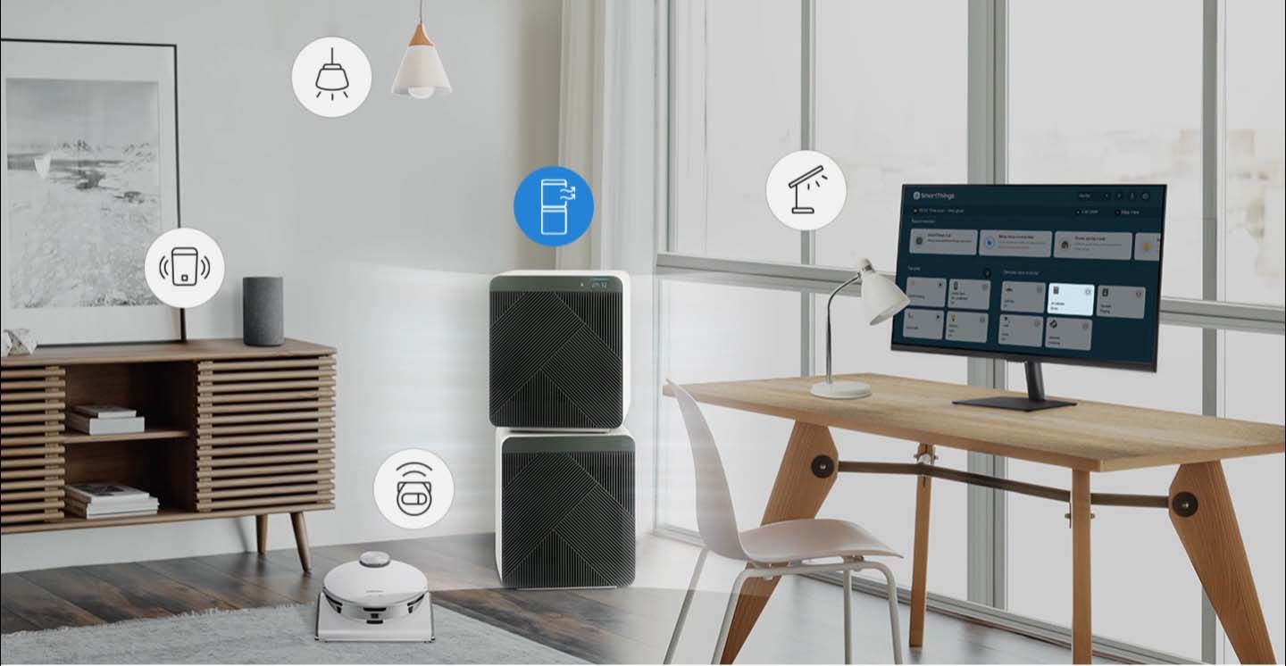 Màn Hình Thông Minh SamSung M5 M50C LS32CM501EEXXV 32 inch FHD VA 60Hz