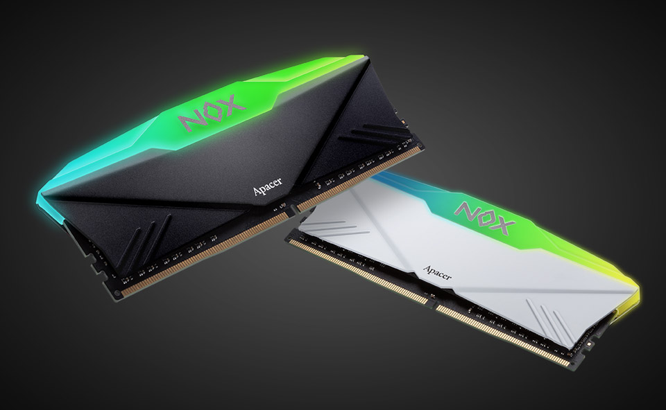 Ram PC Apacer Nox RGB 8GB DDR4 3200MHz CL16 (1x 8GB)