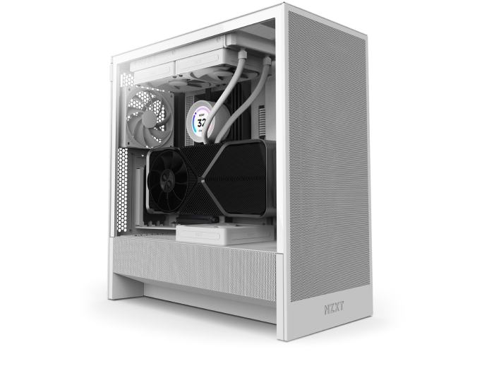 Vỏ Case Máy Tính NZXT H5 Flow 2024 White Mid Tower
