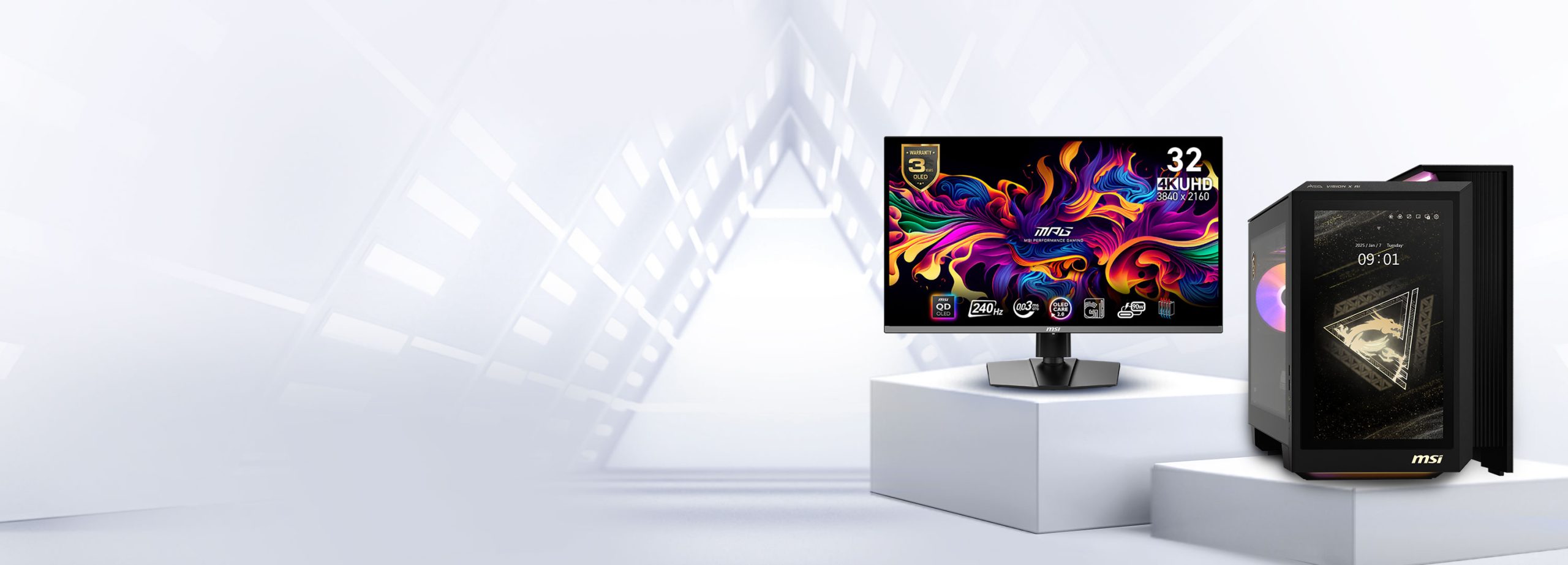 PC MSI MAG Infinite E1 12th Intel i5 12400F | RAM16GB | 512GB SSD | RTX3050 6GB | Wifi + Bluetooth