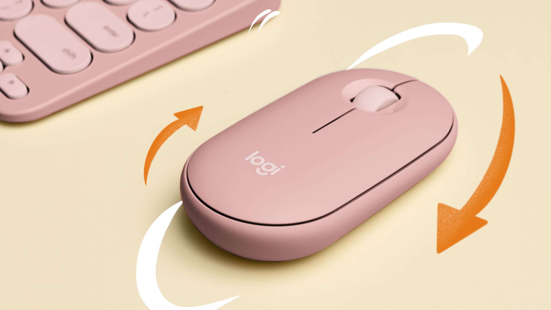 Chuột không dây Logitech Pebble Mouse 2 M350S (Wireless/Bluetooth)