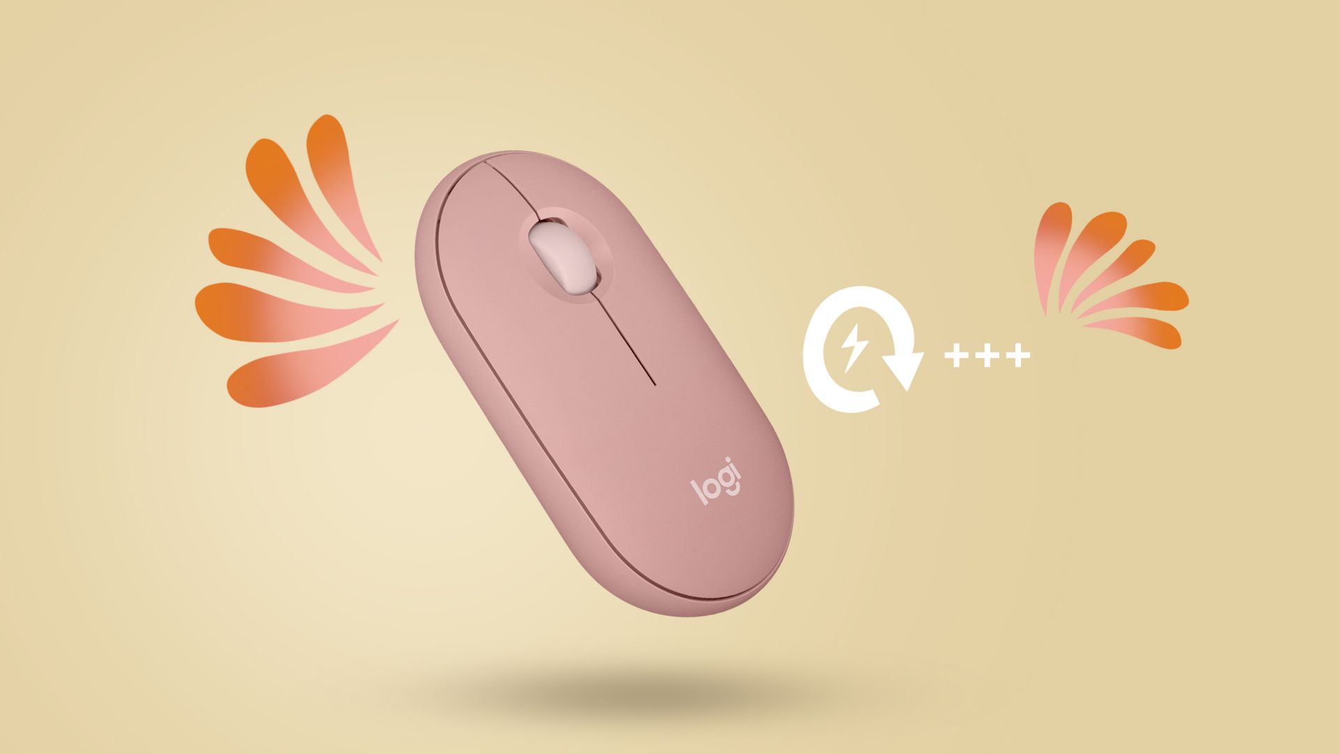 Chuột không dây Logitech Pebble Mouse 2 M350S (Wireless/Bluetooth)