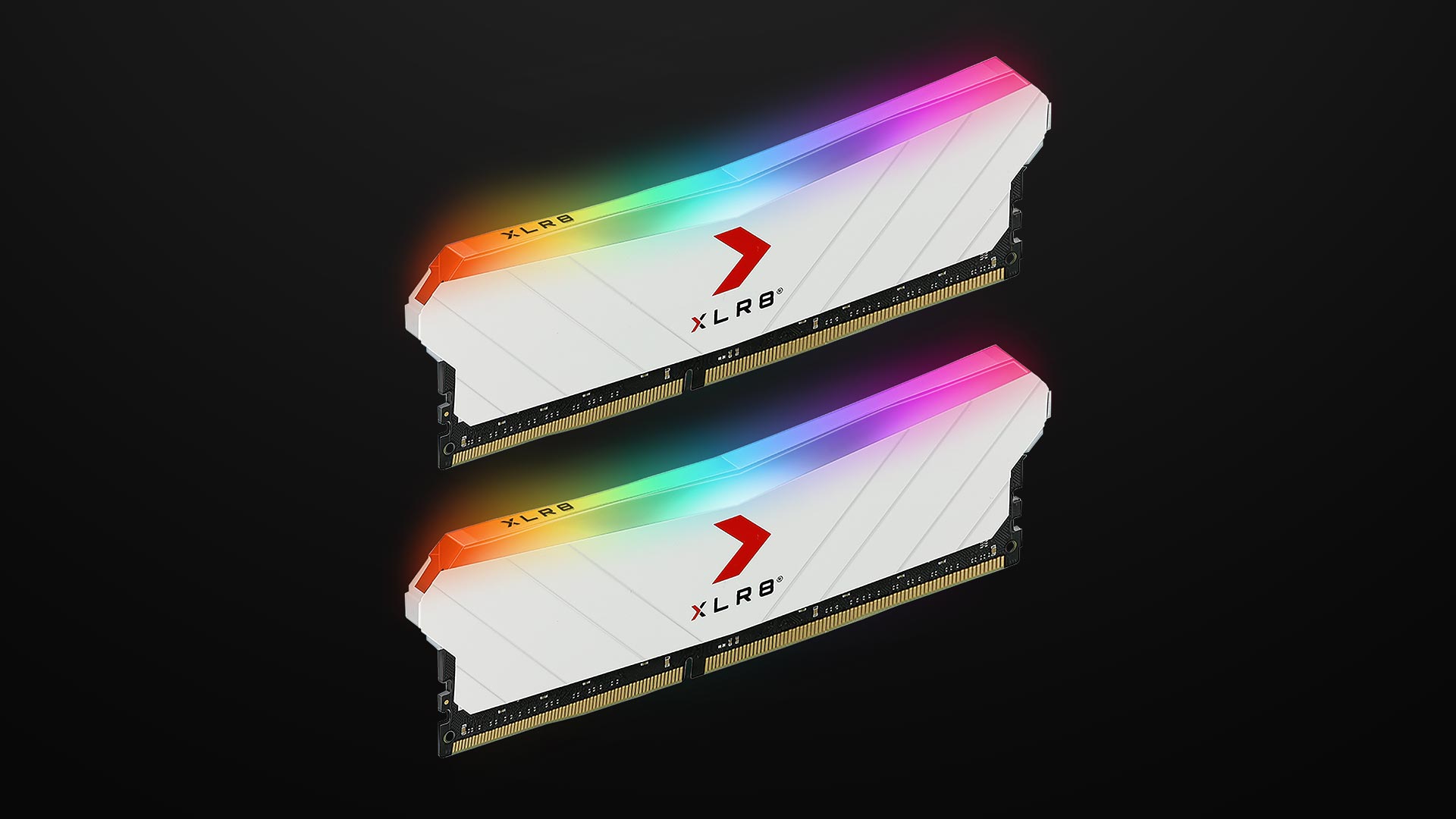 Ram PC PNY XLR8 Gaming EPIC-X RGB 16GB 3200 Mhz White (MD16GD4320016XRGBW)