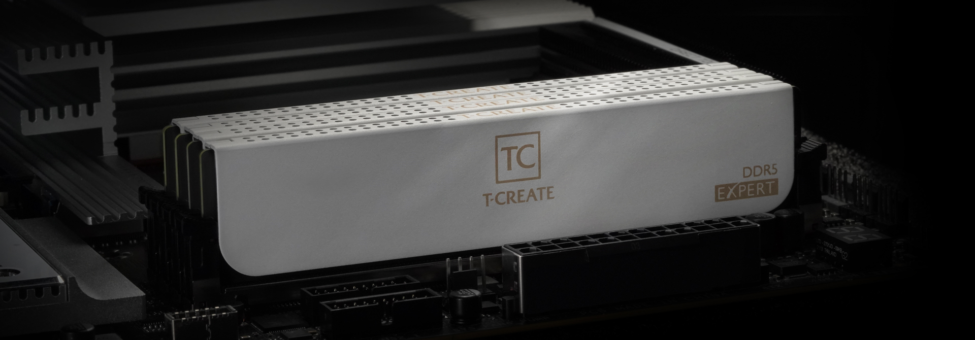 Ram PC TeamGroup T-Create Expert 96GB(2x48GB) 6400MHz CL32 BLACK