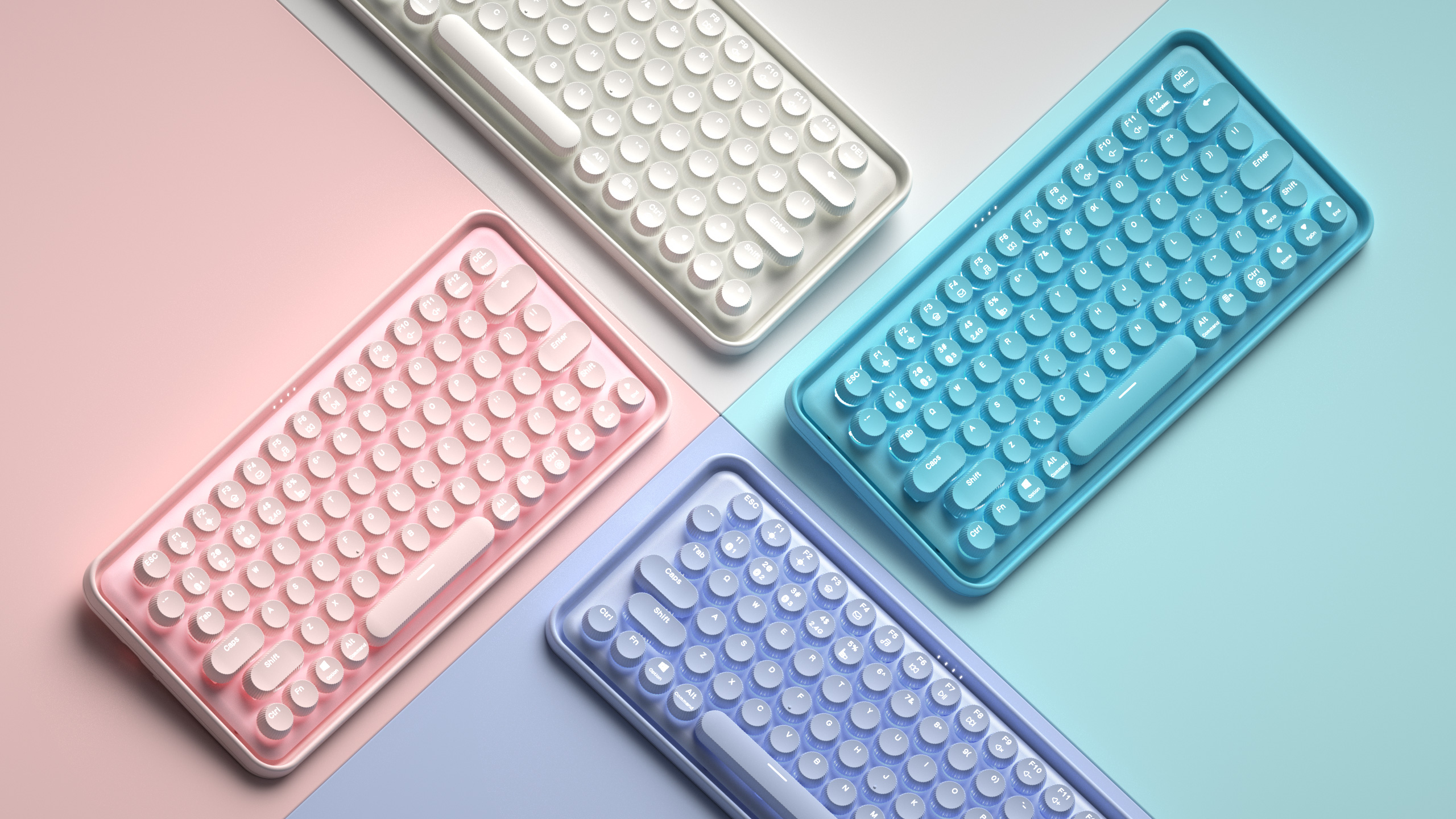 Bàn phím cơ không dây Rapoo Ralemo Pre 5 (Bluetooth/ Wireless/ Type-C)