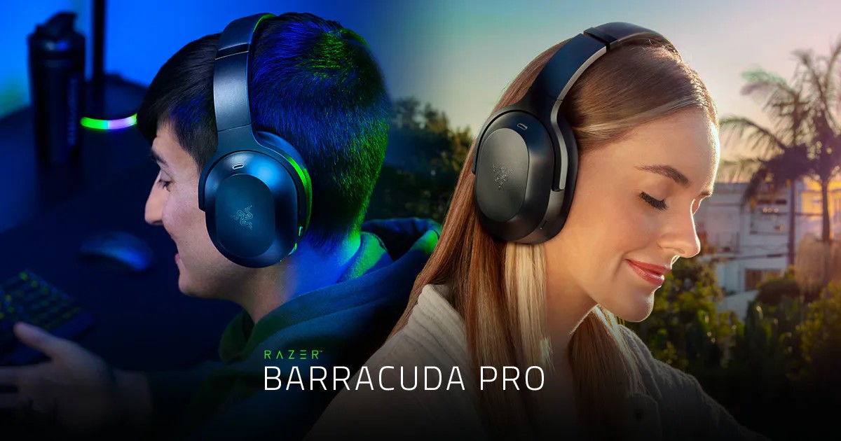 Tai nghe không dây chống ồn Razer Barracuda Pro