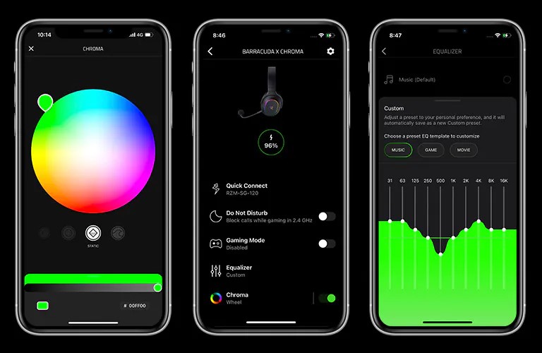Tai Nghe Không Dây Razer Barracuda X Chroma