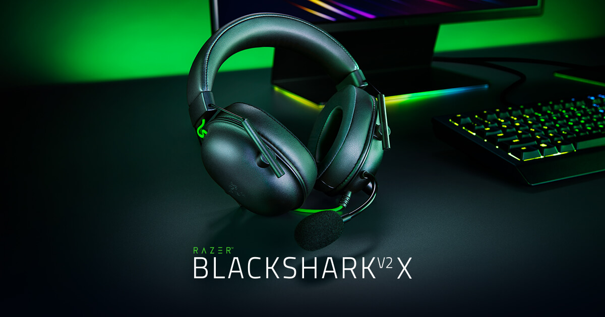 Tai nghe có dây Razer BlackShark V2 X 7.1 USB (RZ04-04570100-R3M1)