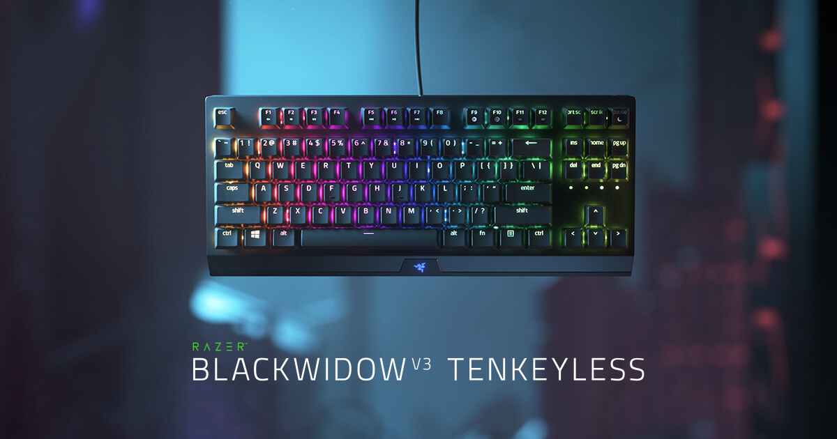 Bàn phím cơ có dây Razer Blackwidow V3 Tenkeyless