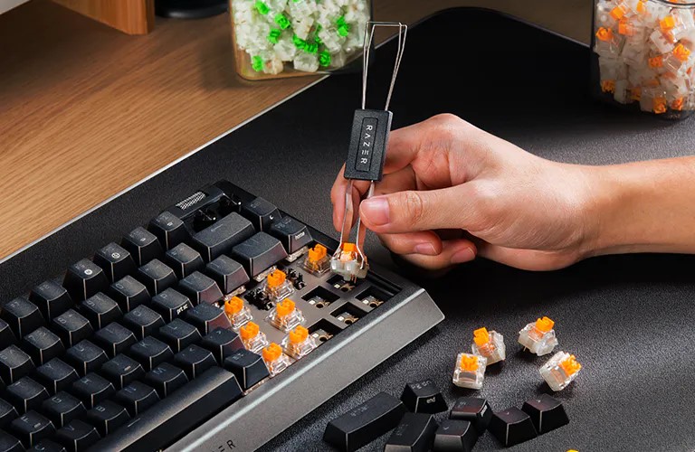 Bàn phím Razer Blackwidow V4 75% Hot Swappable