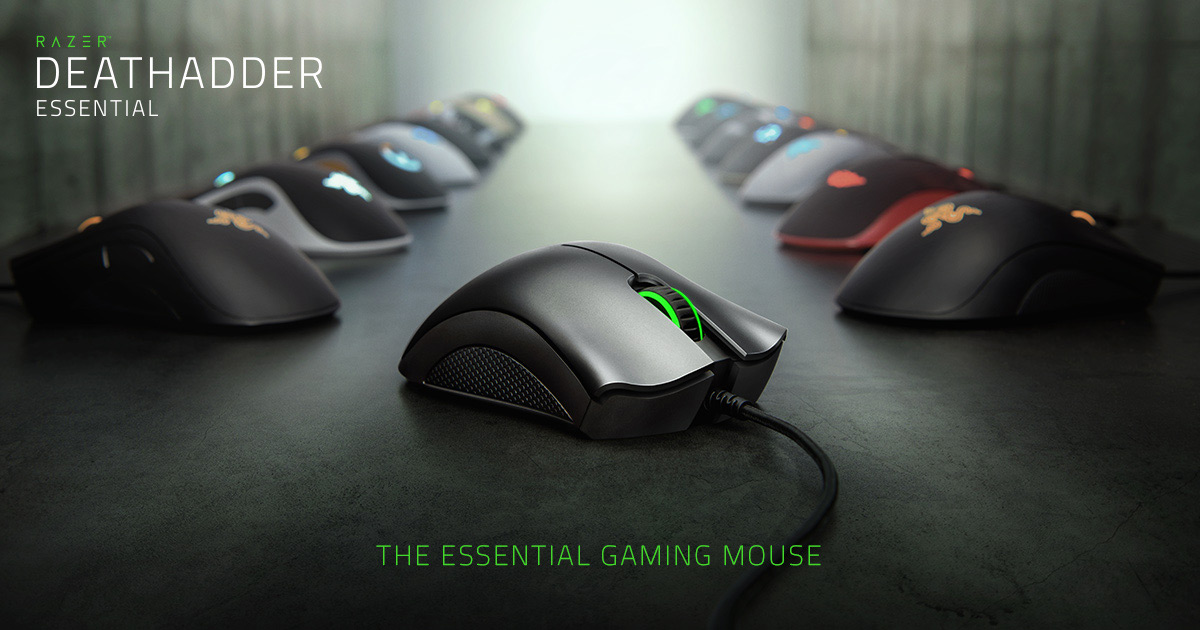 Chuột có dây Razer DeathAdder Essential - Ergonomic Wired