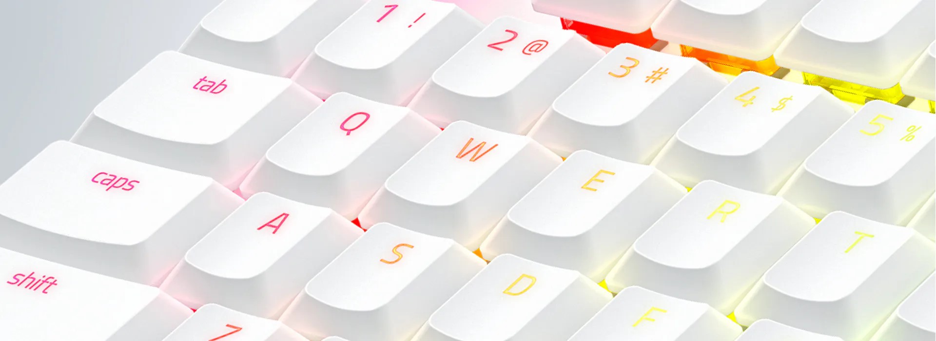 Bàn phím cơ Razer DeathStalker V2 Pro Tenkeyless - White Edition - Linear Red Switch