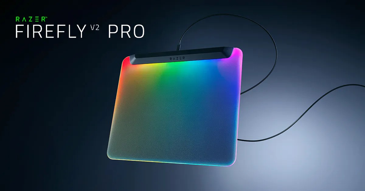 Lót chuột Razer FIREFLY V2 PRO Fully Illuminated RGB Gaming Mouse Mat