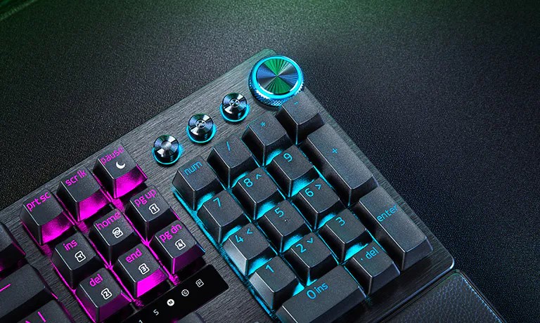 Bàn phím cơ Razer Huntsman V3 Pro Black - Rapid Trigger