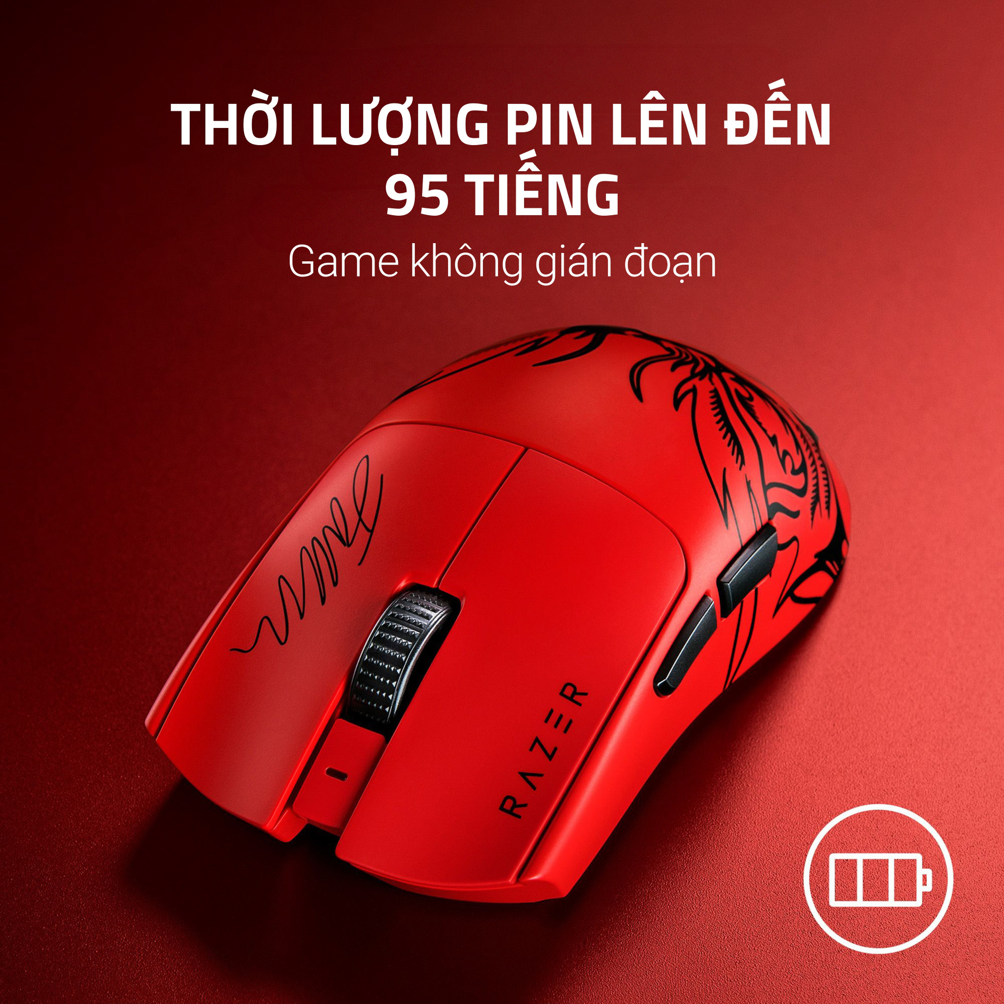 Chuột Gaming không dây Razer Viper V3 PRO Faker Edition