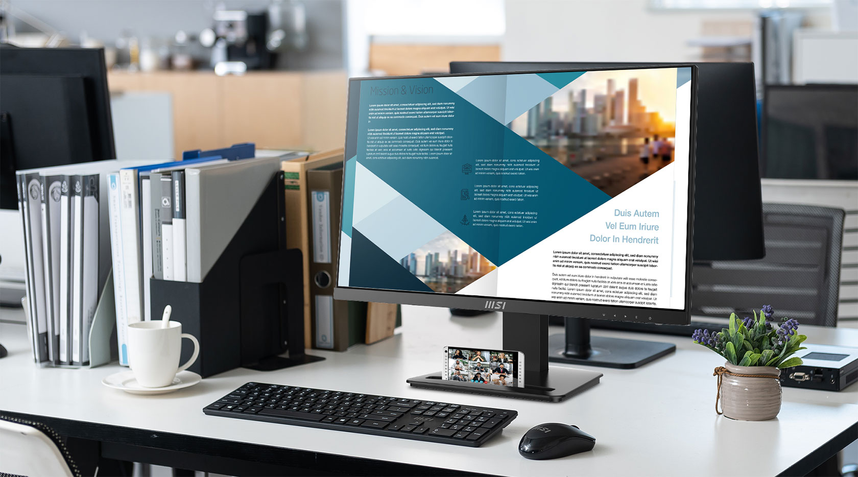 Màn Hình MSI MP223 21.5 inch FHD VA 100Hz