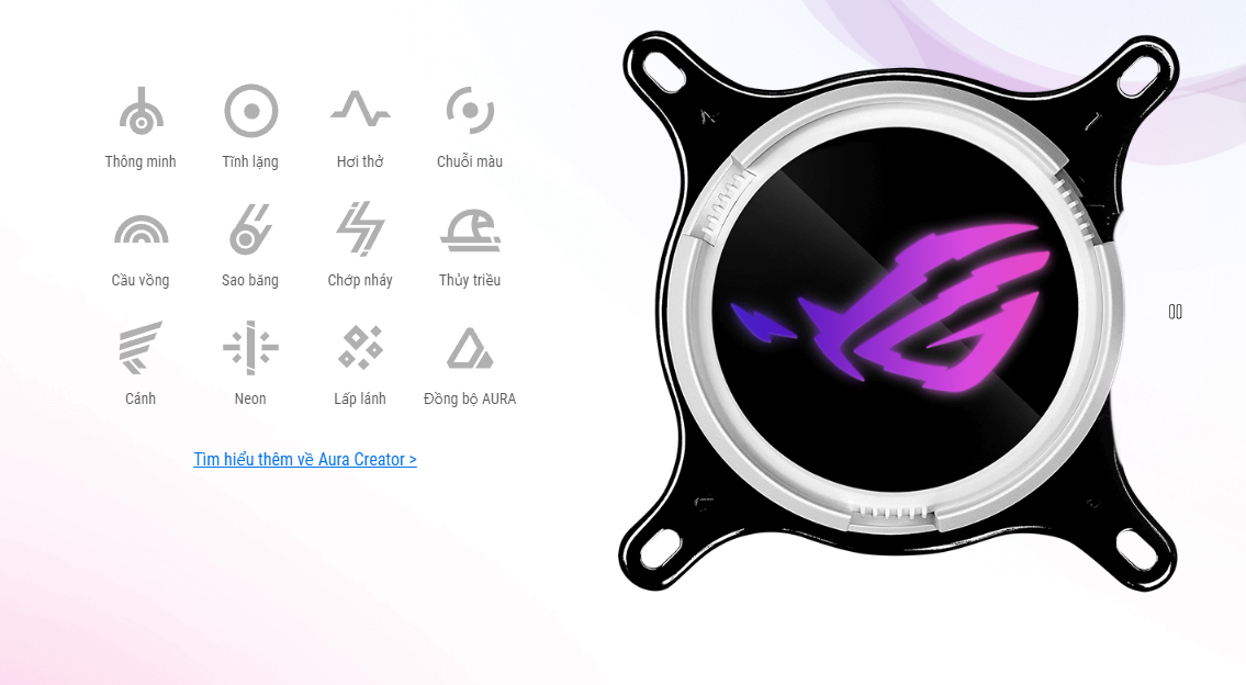 Tản Nhiệt Nước AIO ASUS ROG Strix LC III 360 ARGB White Edition