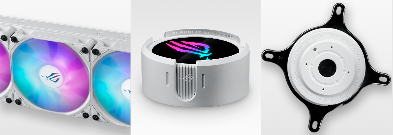 Tản Nhiệt Nước AIO ASUS ROG Strix LC III 360 ARGB White Edition