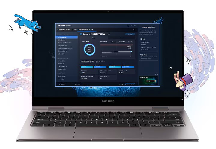 Ổ cứng SSD Samsung 990 EVO Plus NVMe PCIe Gen 4.0 x4/ 5.0 x2